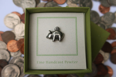 Piggy Bank Lapel Pin