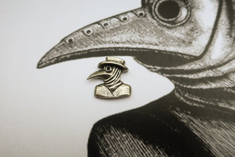 Plague Doctor Lapel Pin
