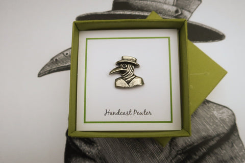 Plague Doctor Lapel Pin