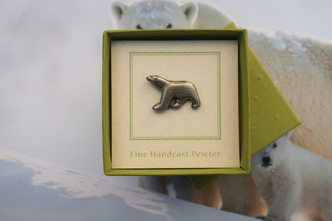 Polar Bear Lapel Pin