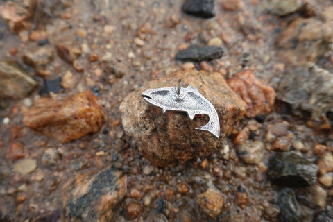 Rainbow Trout Lapel Pin