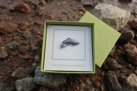 Rainbow Trout Lapel Pin