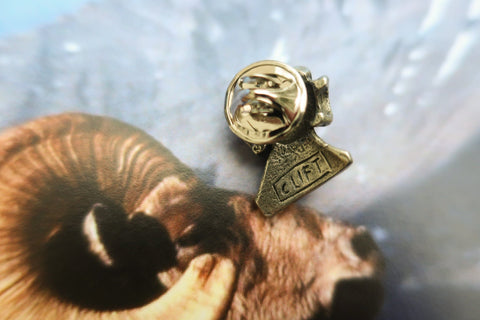 Ram's Head Lapel Pin