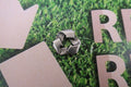 Recycle Symbol Lapel Pin