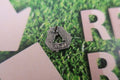 Recycle Symbol Lapel Pin