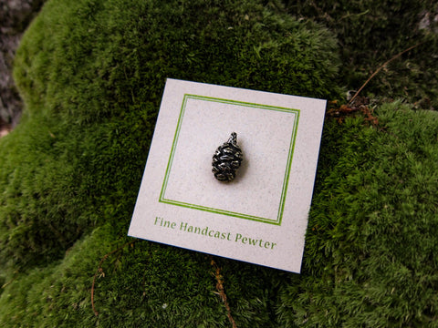 Redwood Cone Lapel Pin