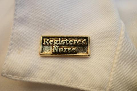 Registered Nurse Gold Lapel Pin