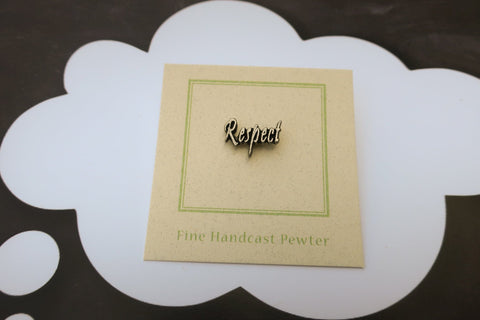 Respect Lapel Pin