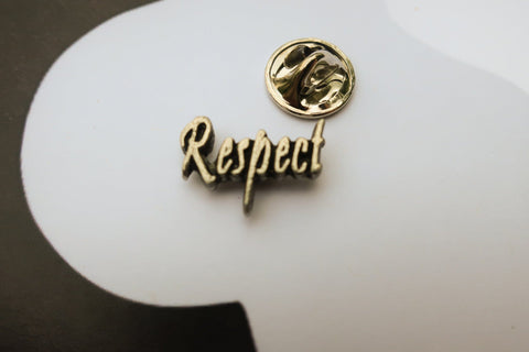 Respect Lapel Pin