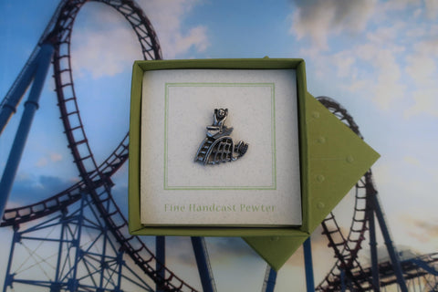 Roller Coaster Lapel Pin