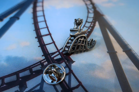 Roller Coaster Lapel Pin