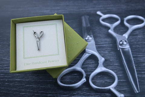 Scissors Lapel Pin