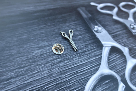 Scissors Lapel Pin