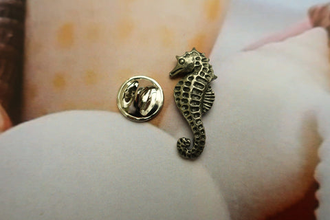 Seahorse Lapel Pin