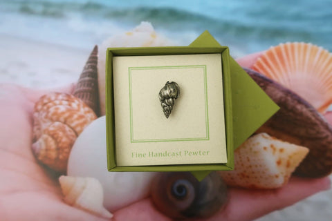 Seashell Lapel Pin