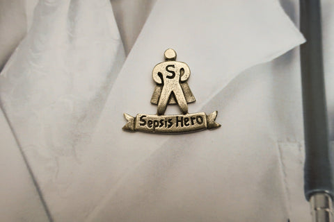 Sepsis Hero Lapel Pin
