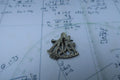 Sextant Lapel Pin