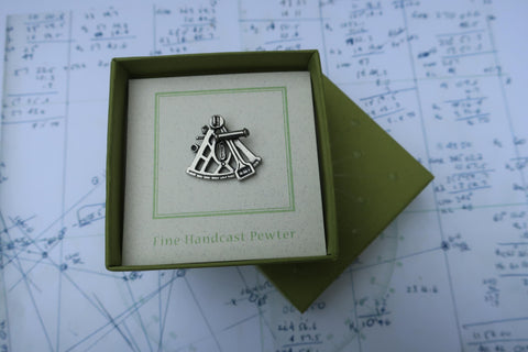 Sextant Lapel Pin