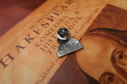 Shakespeare Lapel Pin