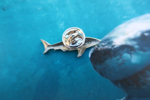 Shark Lapel Pin