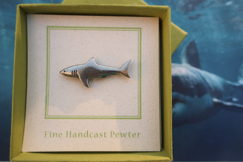 Shark Lapel Pin