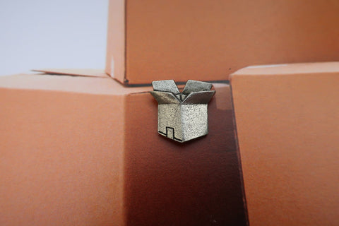 Shipping Box Lapel Pin