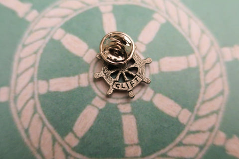 Ship's Wheel Lapel Pin