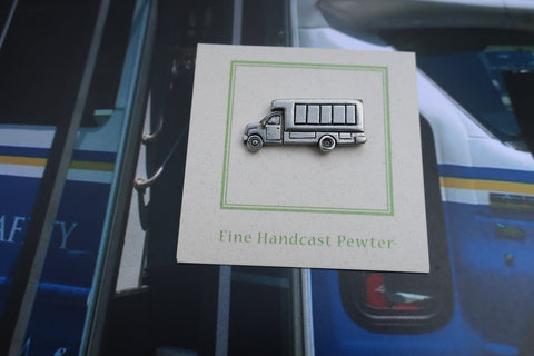 Shuttle Bus Lapel Pin