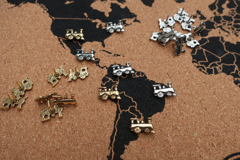 Train Map Pins