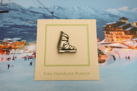Ski Boot Lapel Pin