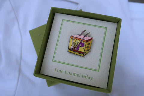 Skin Enamel Pin