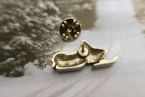Snowmobile Lapel Pin