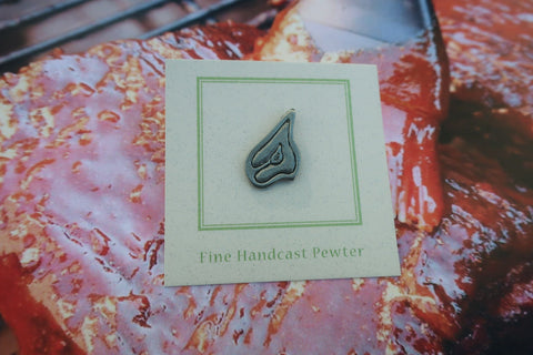 Steak Lapel Pin