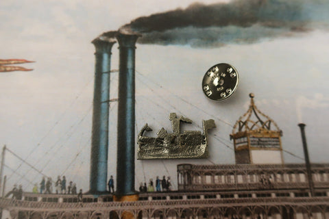 Steamboat Lapel Pin