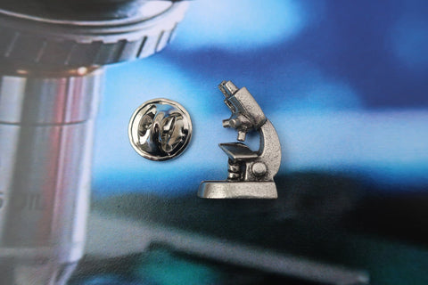 Stereo Microscope Lapel Pin