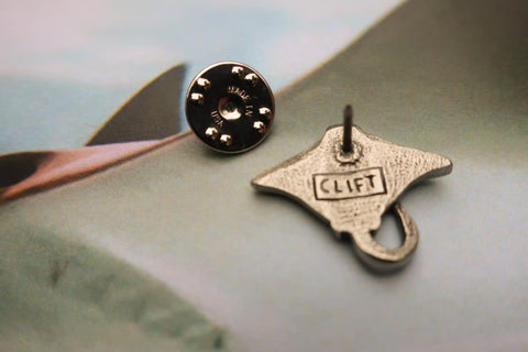 Sting Ray Lapel Pin