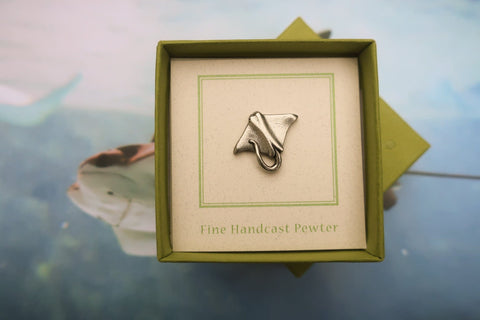 Sting Ray Lapel Pin