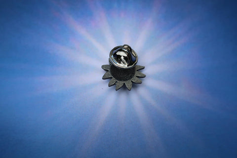 Sun Face Lapel Pin