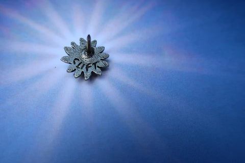 Small Sunface Lapel Pin