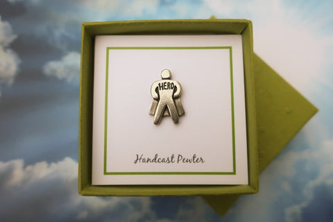 Superhero Lapel Pin