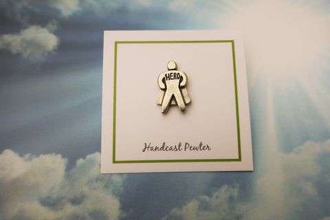 Superhero Lapel Pin