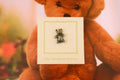 Teddy Bear With Bow Lapel Pin