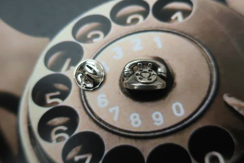 Telephone Lapel Pin