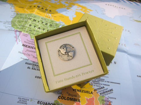 The Americas Lapel Pin
