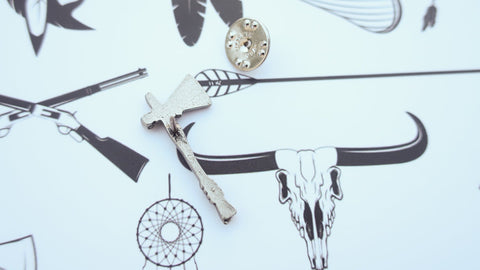 Tomahawk Lapel Pin