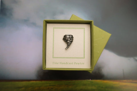 Tornado Lapel Pin