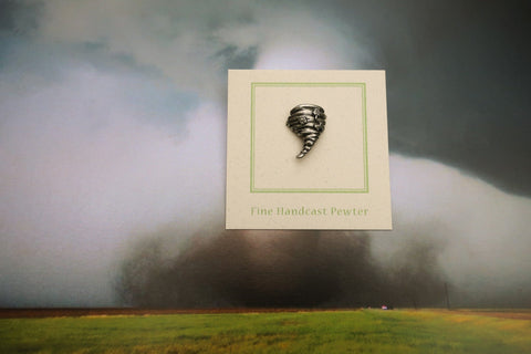 Tornado Lapel Pin