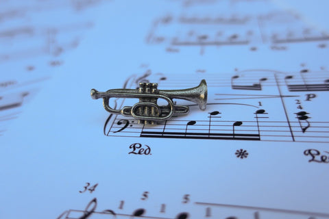 Trumpet Lapel Pin