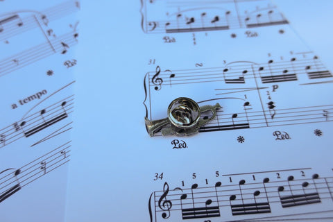 Trumpet Lapel Pin