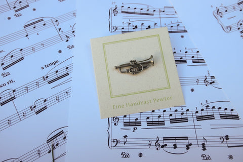 Trumpet Lapel Pin